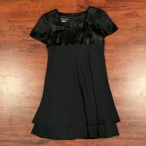 Black Silk Top Dress